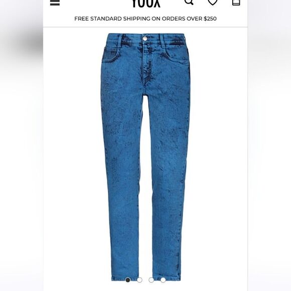 Stella McCartney Acid-Wash Blue Jeans Size 25 - Picture 5 of 15